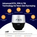 Airace FX6i Multi frequency GNSS RTK Receiver